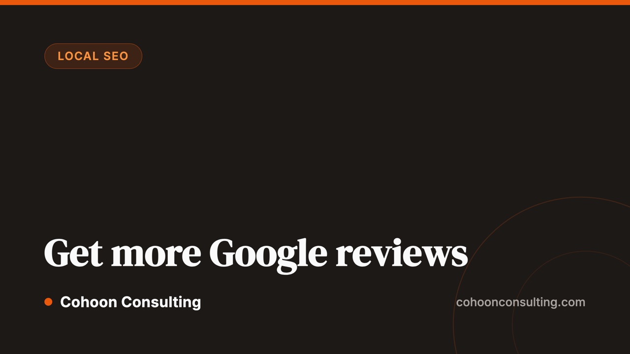 Get more Google reviews for your trades business