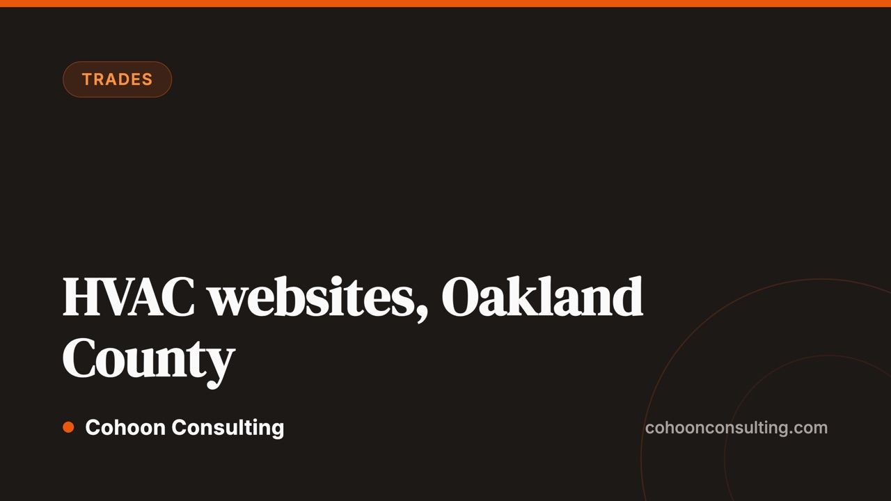 HVAC websites in Oakland County