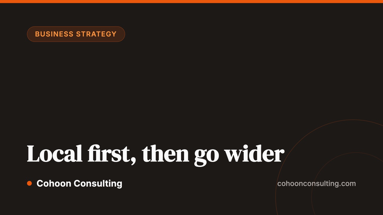 Local-first website strategy