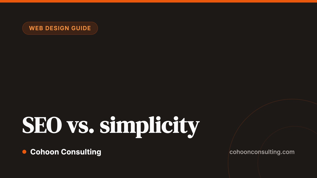 SEO vs. simplicity