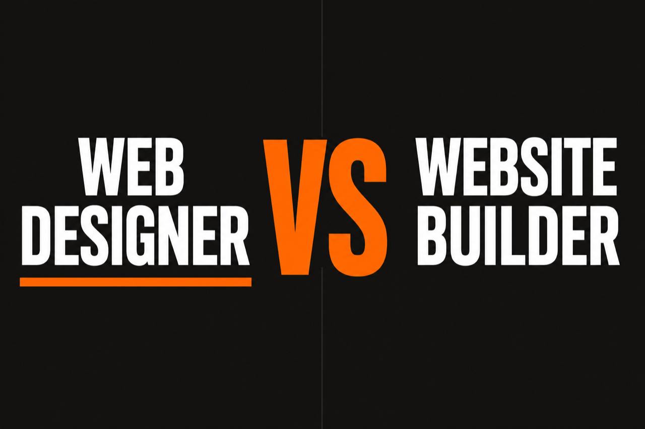 Web Designer vs Website Builder