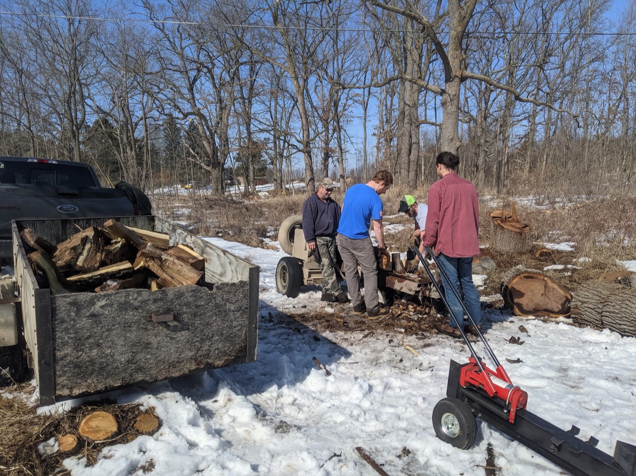 Cohoon house build, February 2021