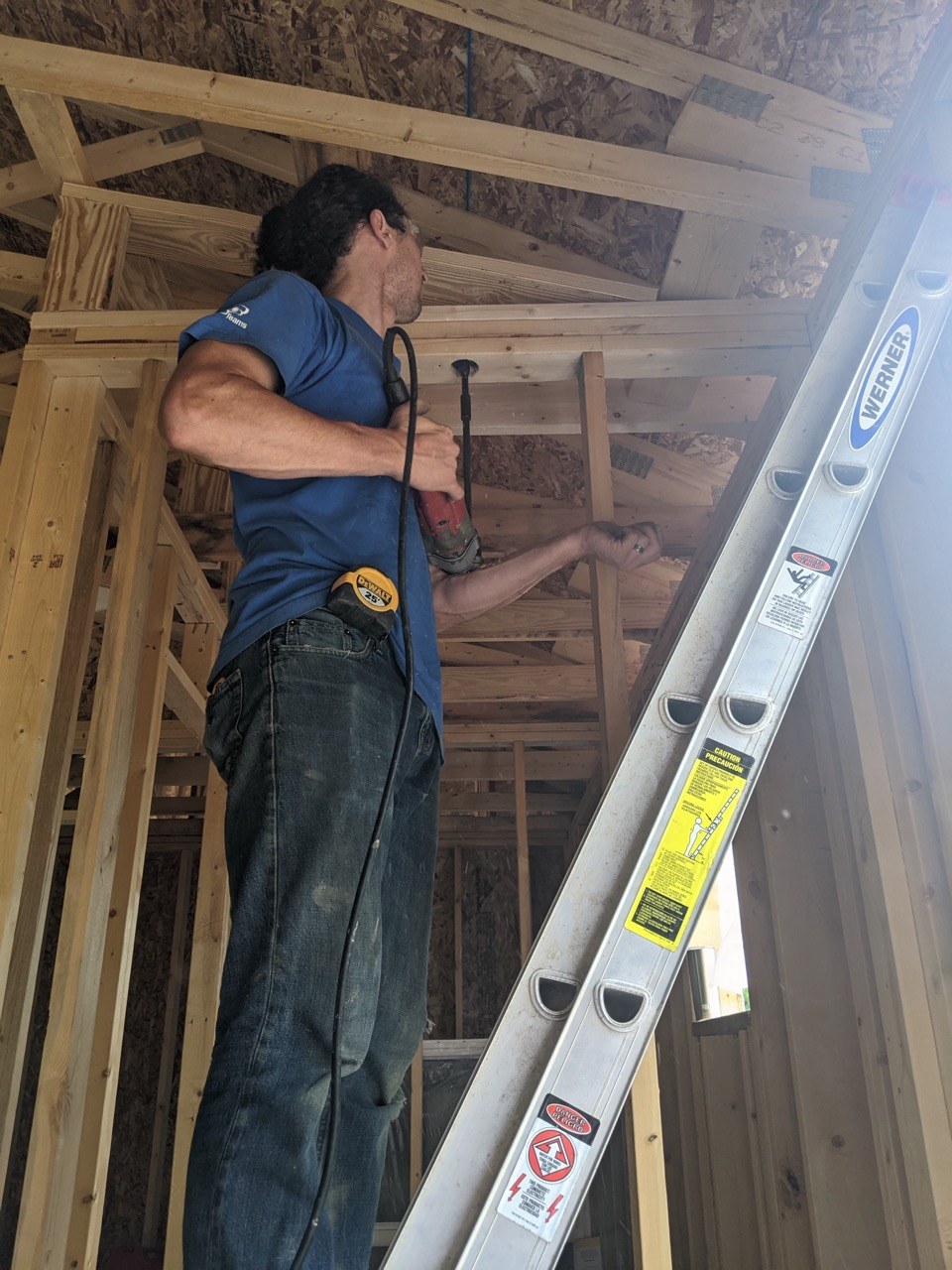 Cohoon house build, June 2021