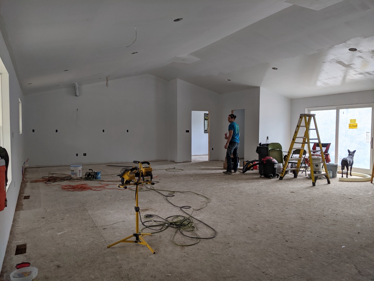 Cohoon house build, September 2021