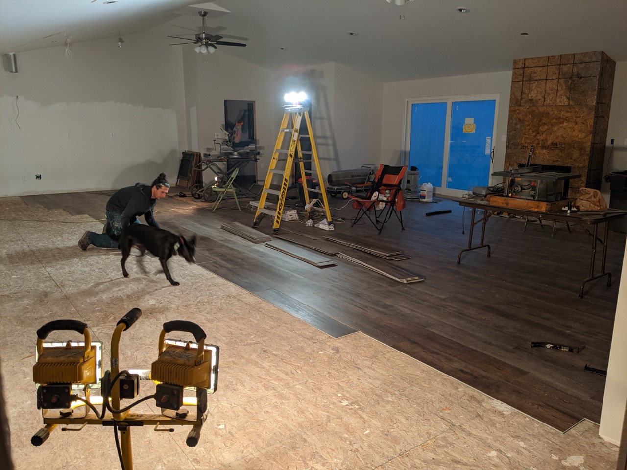 Cohoon house build, October 2021