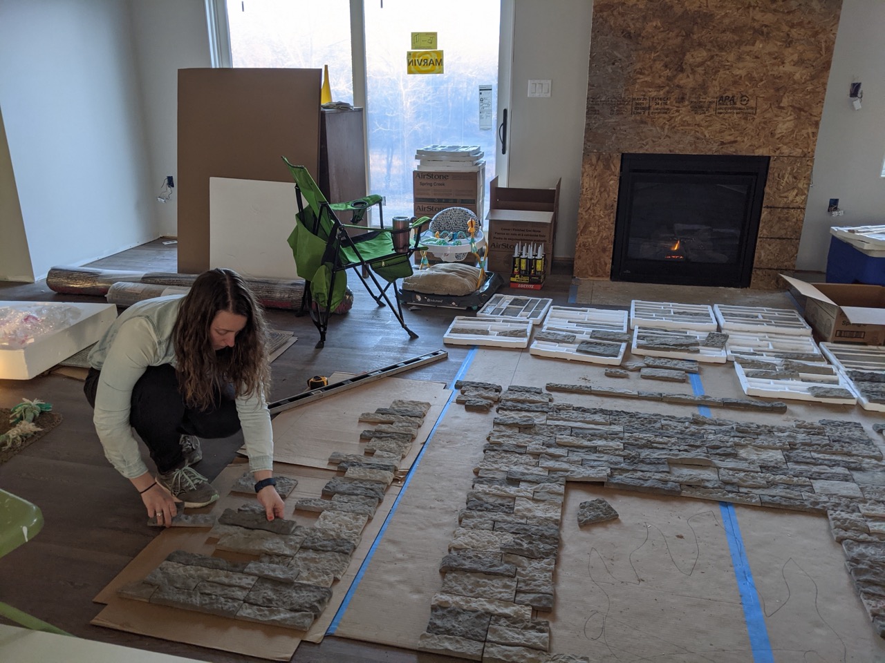 Cohoon house build, November 2021